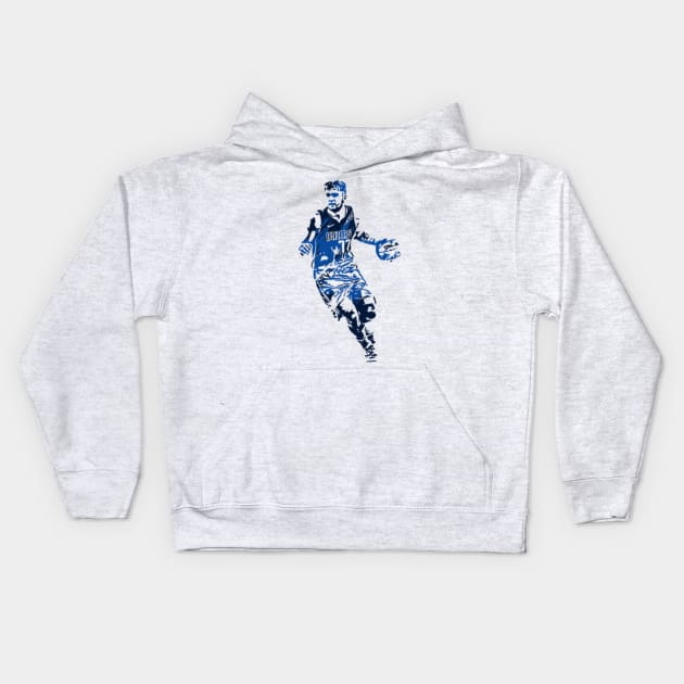 luka doncic Kids Hoodie by sepuloh